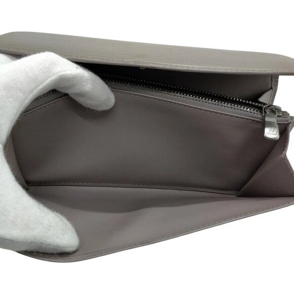 635197BV (L2) Louis Vuitton Wallet Long Gray Epi Leather - Picture 7 of 10